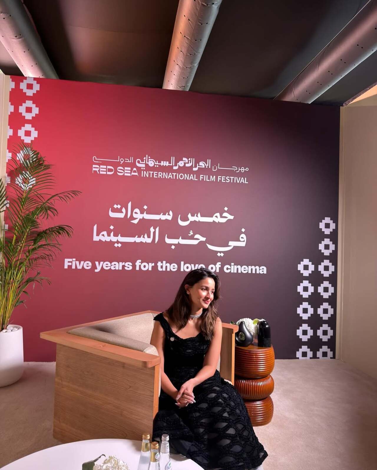 The festival was a special occasion for Alia as it became a launchpad for her upcoming actioner, Alpha. She unveiled first glimpse of the film and shared her excitement.